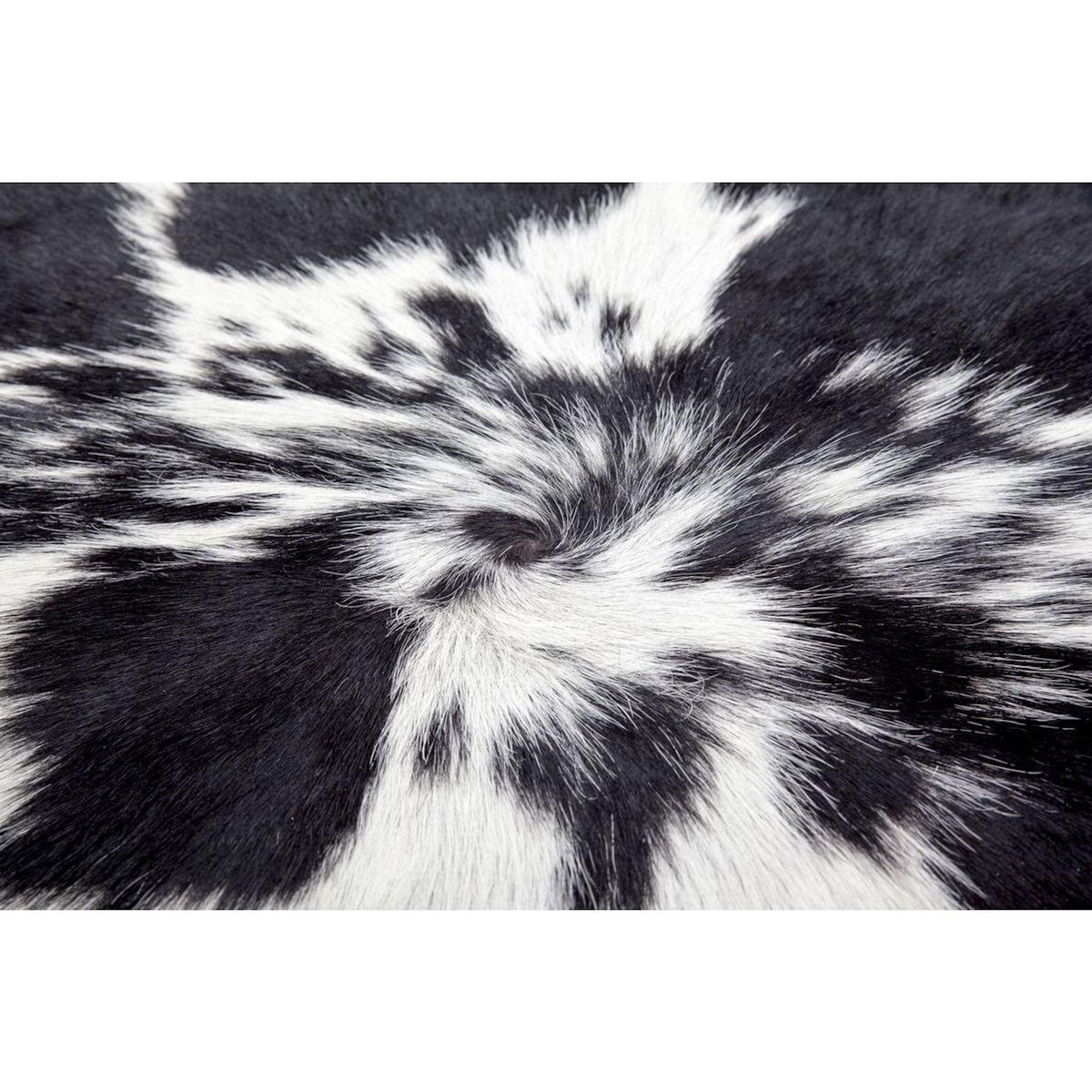 Paris Prix Tapis Peau de Vache  Glam  Noir & Blanc