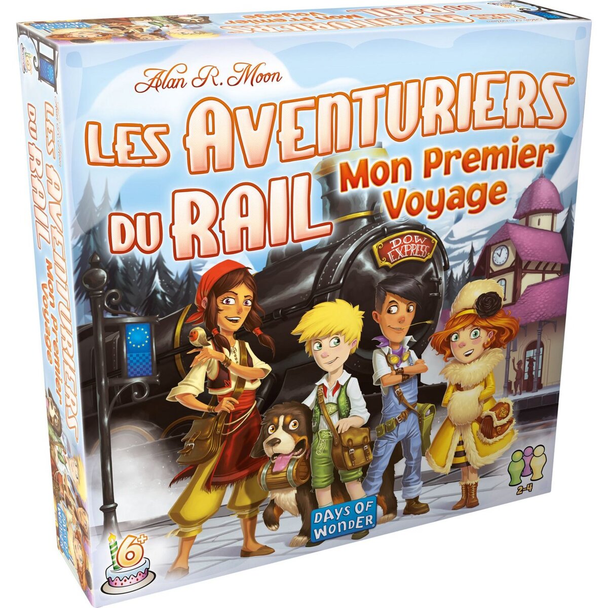 ASMODEE Jeu Les Aventuriers du rail - Mon Premier Voyage