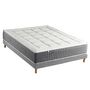 Voir la diapositive 1 : IDLITERIE Ensemble Matelas Ressort 7 zones H.28cm + Sommier Fabriqué en France MAX