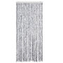 Voir la diapositive 3 : VIDAXL Moustiquaire Blanc et gris 90x220 cm Chenille