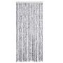 Voir la diapositive 3 : VIDAXL Moustiquaire Blanc et gris 90x220 cm Chenille