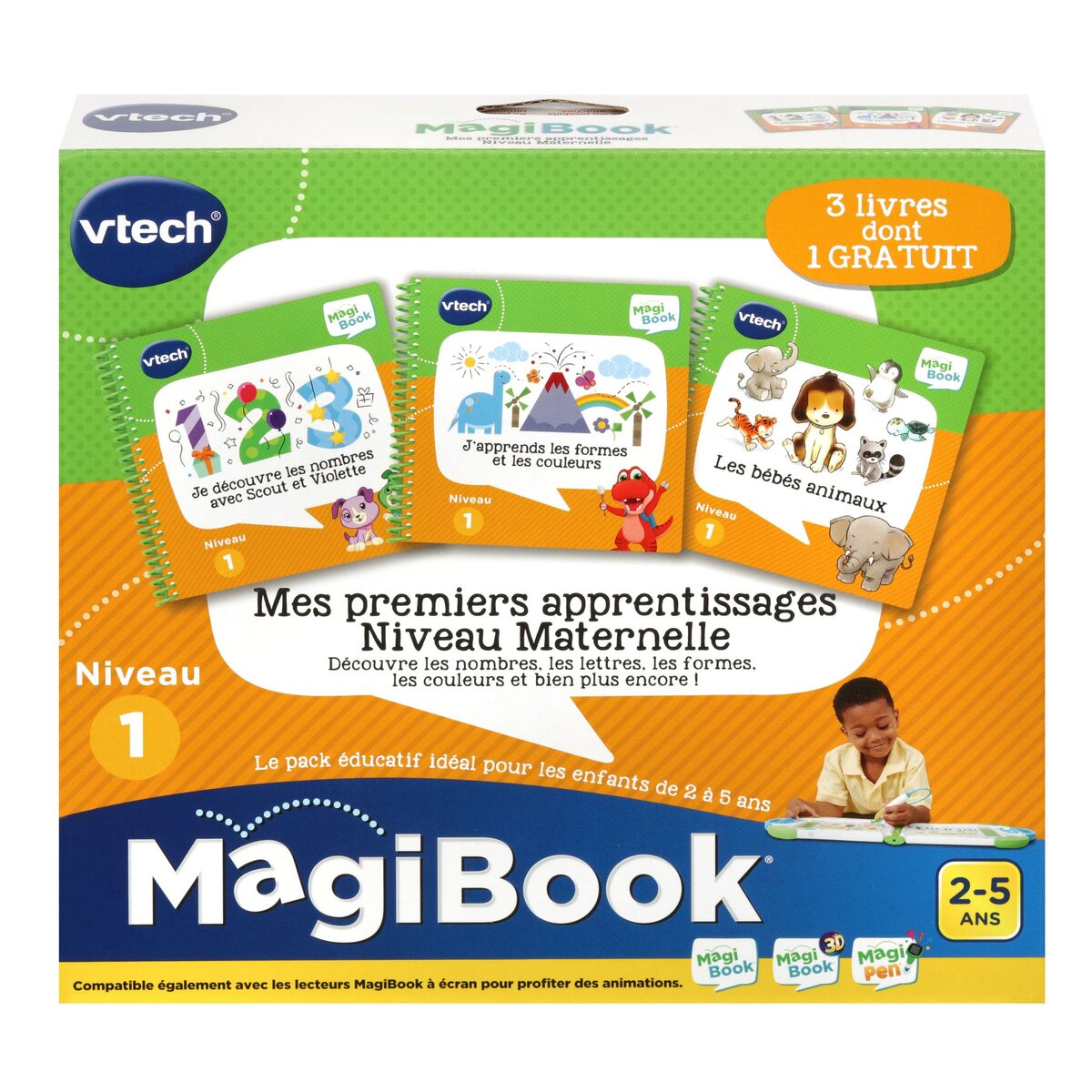 MagiBook Starter Pack vert – VTECH –