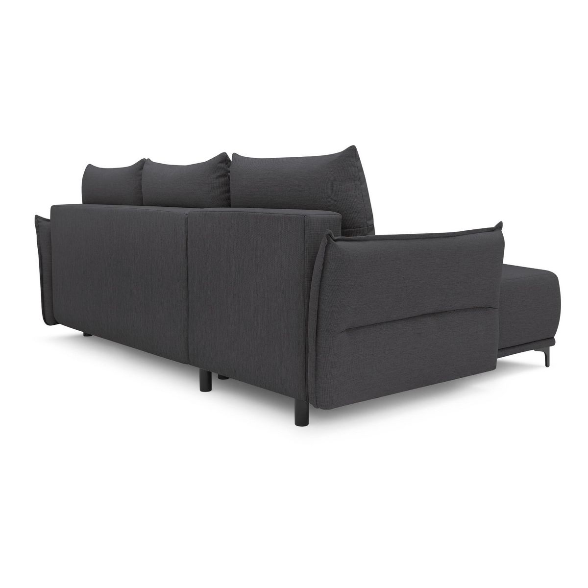 LISA DESIGN Arya - canapé d'angle réversible - convertible avec coffre - 4 places - style contemporain