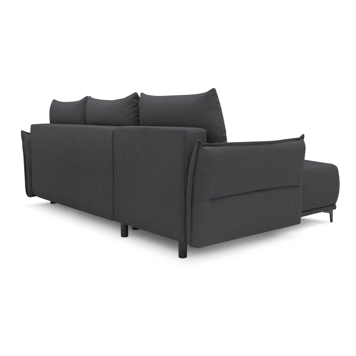 LISA DESIGN Arya - canapé d'angle réversible - convertible avec coffre - 4 places - style contemporain