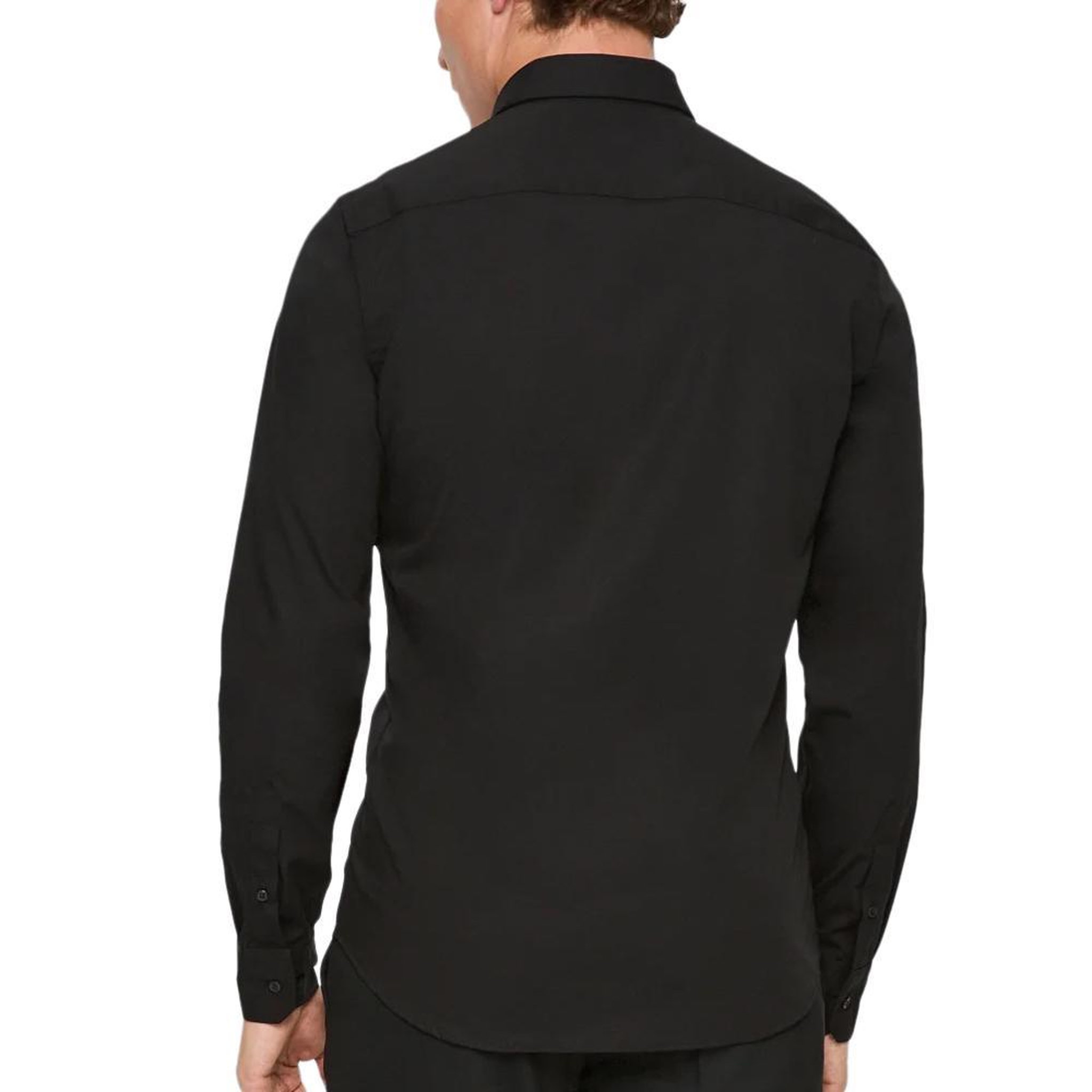 Voir la diapositive 2 : CALVIN KLEIN JEANS Chemise Noir Homme Calvin Klein Jeans Poplin Stretch