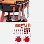 Voir la diapositive 4 : SWEEEK Petit barbecue charbon 50cm. junior – Romy – Barbecue en plastique. jouet avec accessoires
