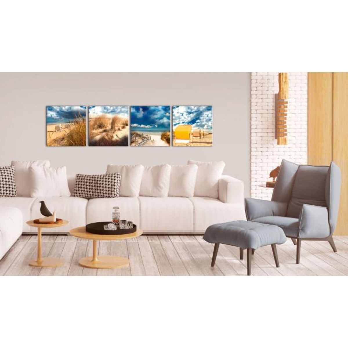 Paris Prix Tableau Imprimé  Holiday at the Seaside