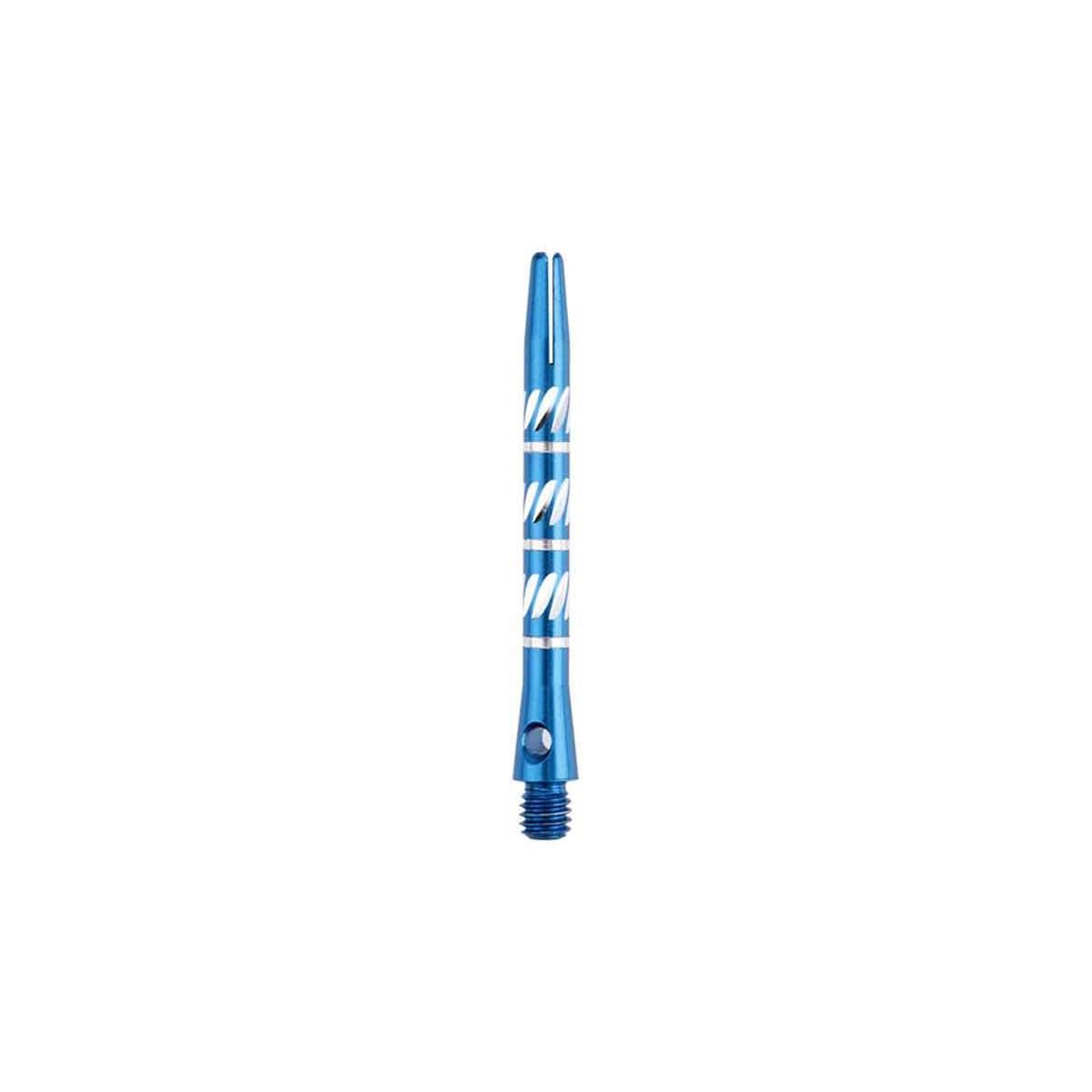 Voir la diapositive 3 : DE FAUGERES Jeu de 3 Fléchettes à Pointe Acier  Cony  16cm Bleu