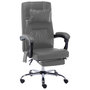 Voir la diapositive 1 : VIDAXL Chaise de bureau de massage Anthracite Similicuir