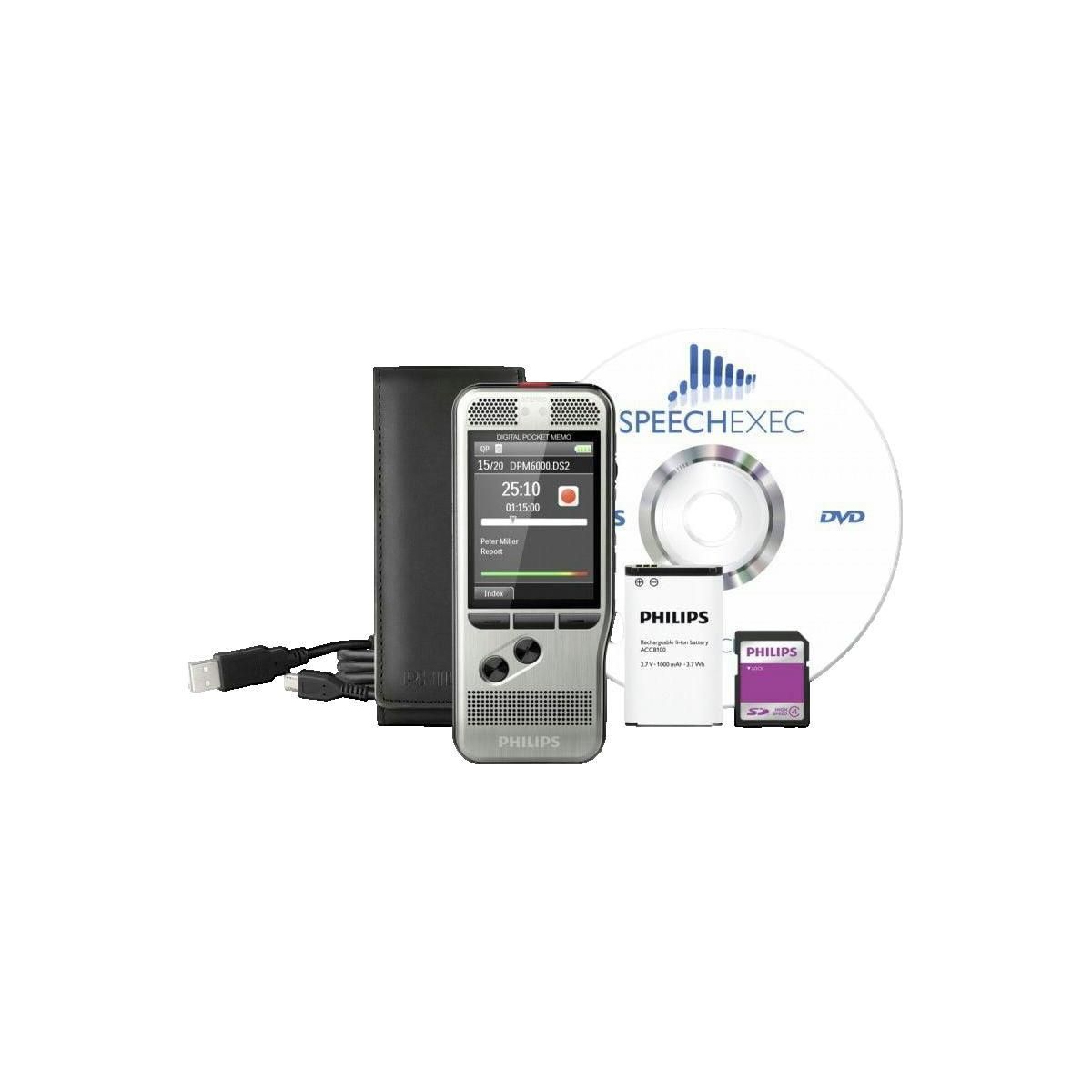 Philips Enregistreur vocal Philips DPM6700/03 stéréo