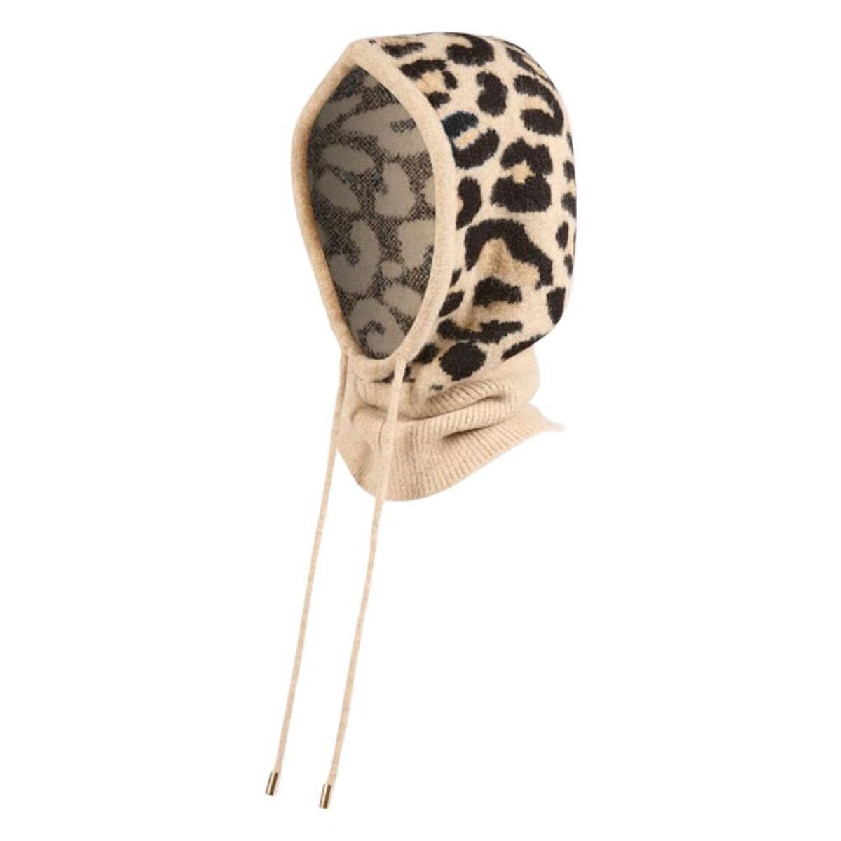 Calvin Klein Cagoule Léopard Beige/e à Motifs Femme Morgan