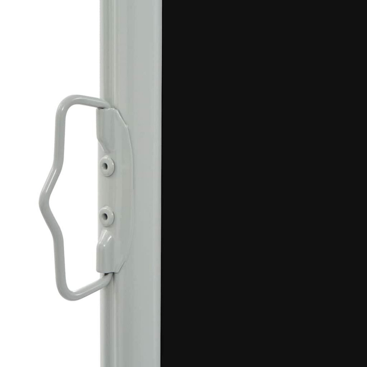 VIDAXL Auvent lateral retractable de patio 60x300 cm Noir