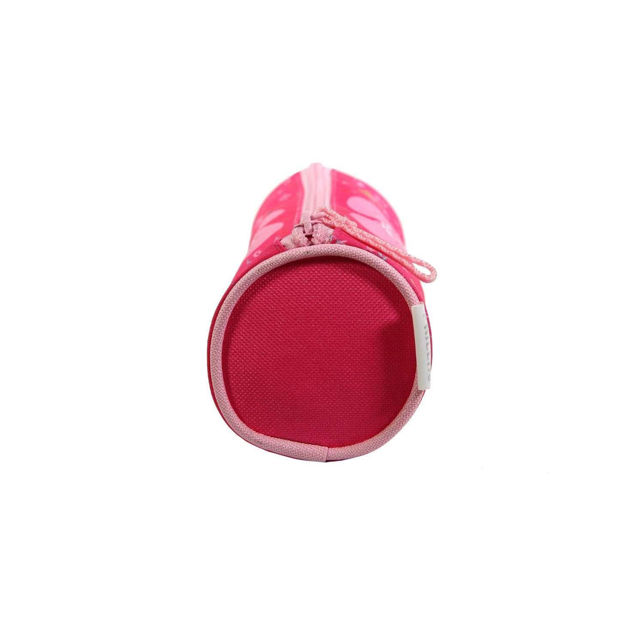 Voir la diapositive 3 : Bagtrotter BAGTROTTER Trousse scolaire ronde Phileas Danseuses Rose