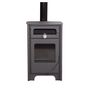 Voir la diapositive 7 : Juan Panadero Poêle à bois 7,4 Kw avec four - FIRENZE PREMIUM