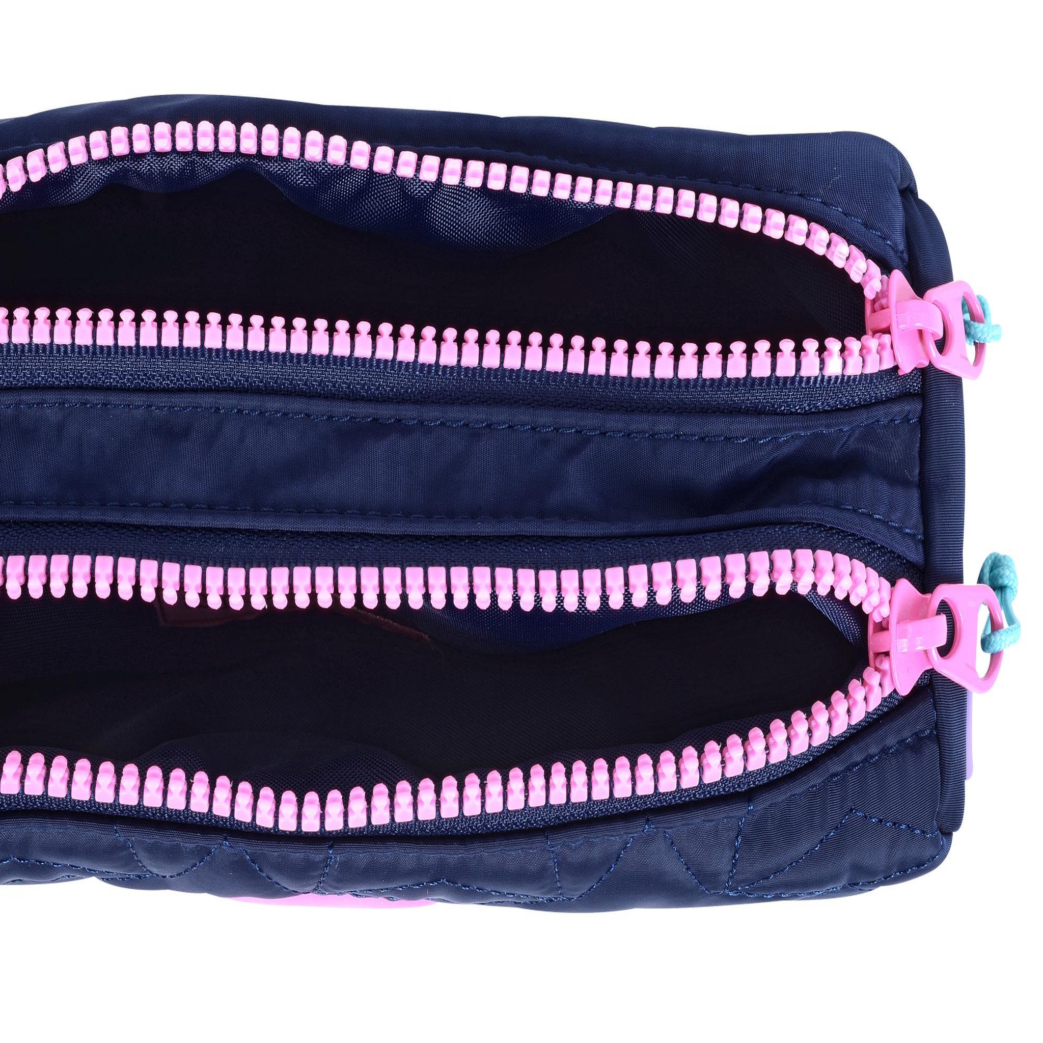 Voir la diapositive 4 : Bagtrotter MARSHMALLOW - Trousse scolaire double compartiment PIXELLY - Bleu nuit - Fille