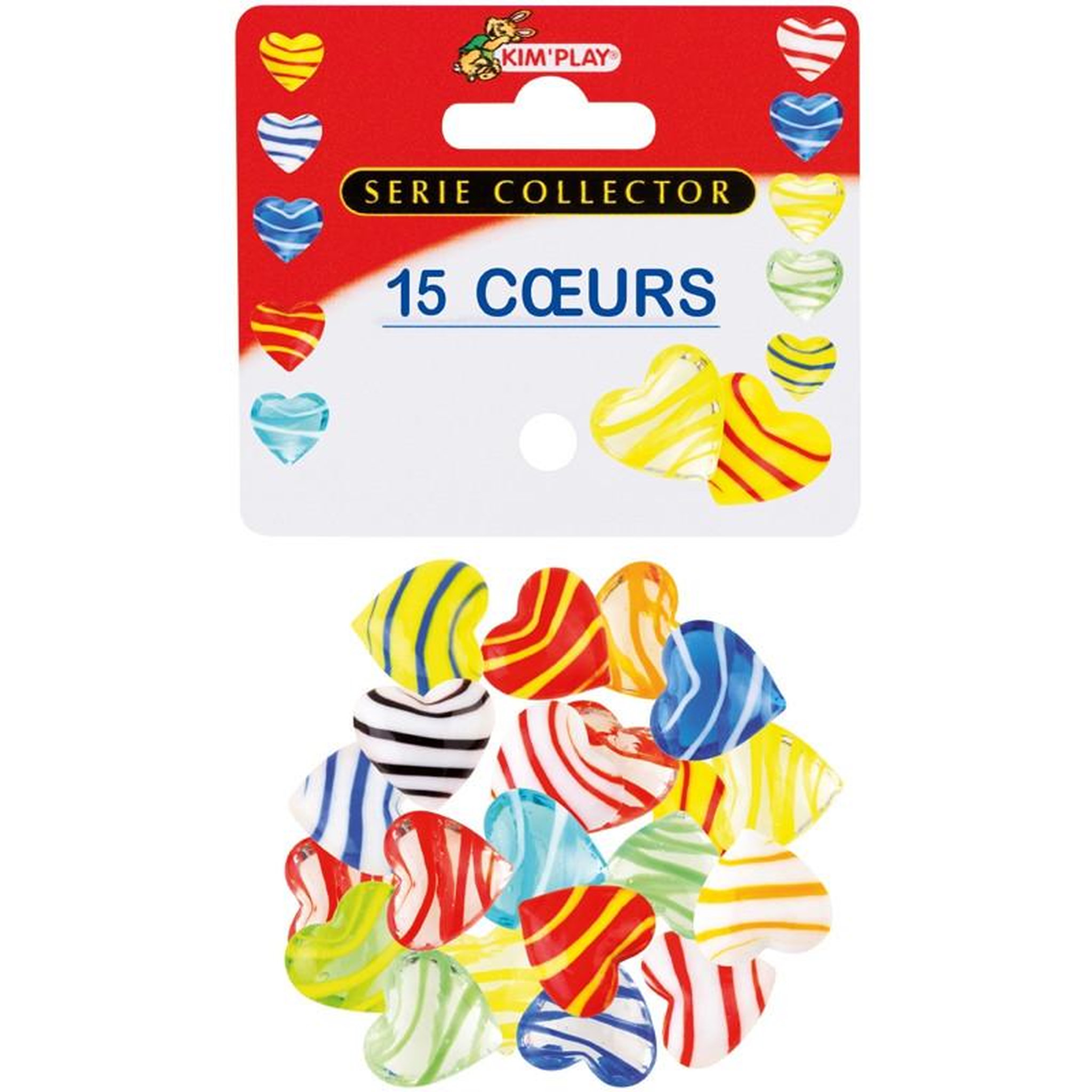 Kim Play 15 GALETS COEURS KIM PLAY COU9045