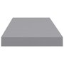 Voir la diapositive 5 : VIDAXL Etagere murale flottante gris 60x23,5x3,8 cm MDF