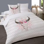 Dourev Housse de couette 240x220 BUFFELA BELLA + 2 taies 100% coton