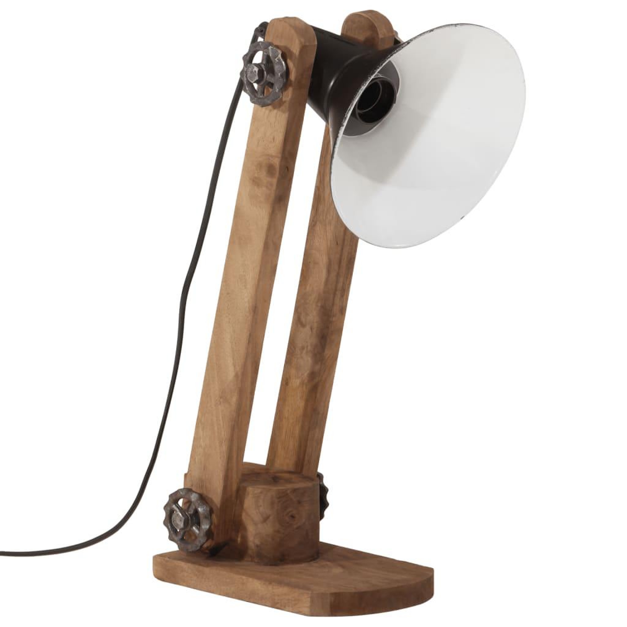 Voir la diapositive 2 : VIDAXL Lampe de bureau 25 W noir 23x13x52 cm E27