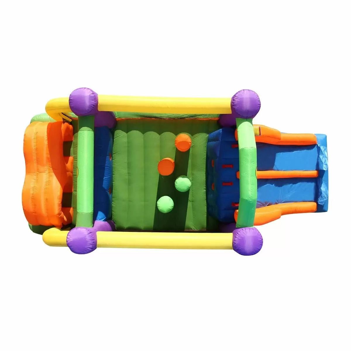 HAPPY HOP Aire de jeux gonflable Obstacle