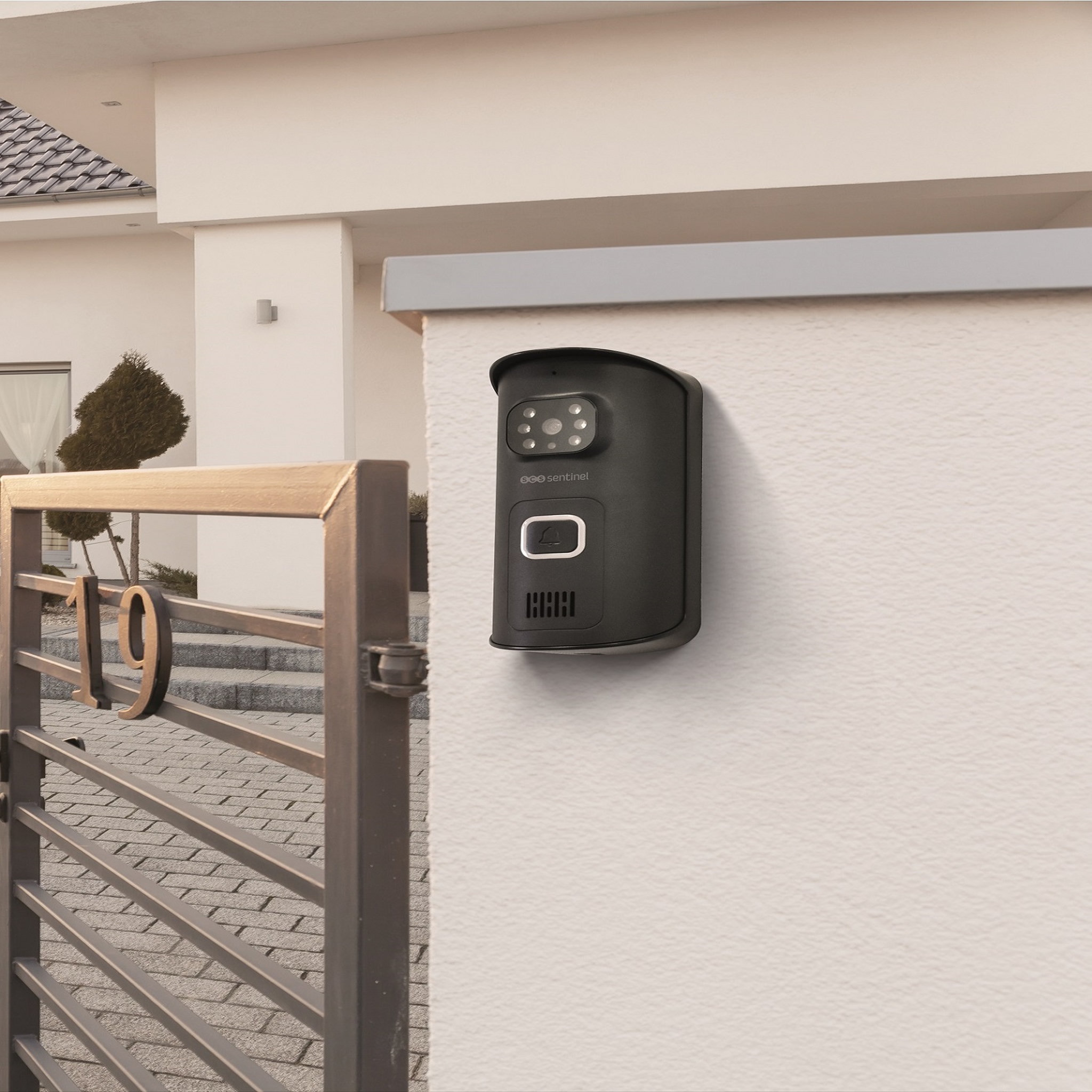 Voir la diapositive 5 : SCS SENTINEL Interphone vidéo sans-fil portée 200 m - AirVisio 200 