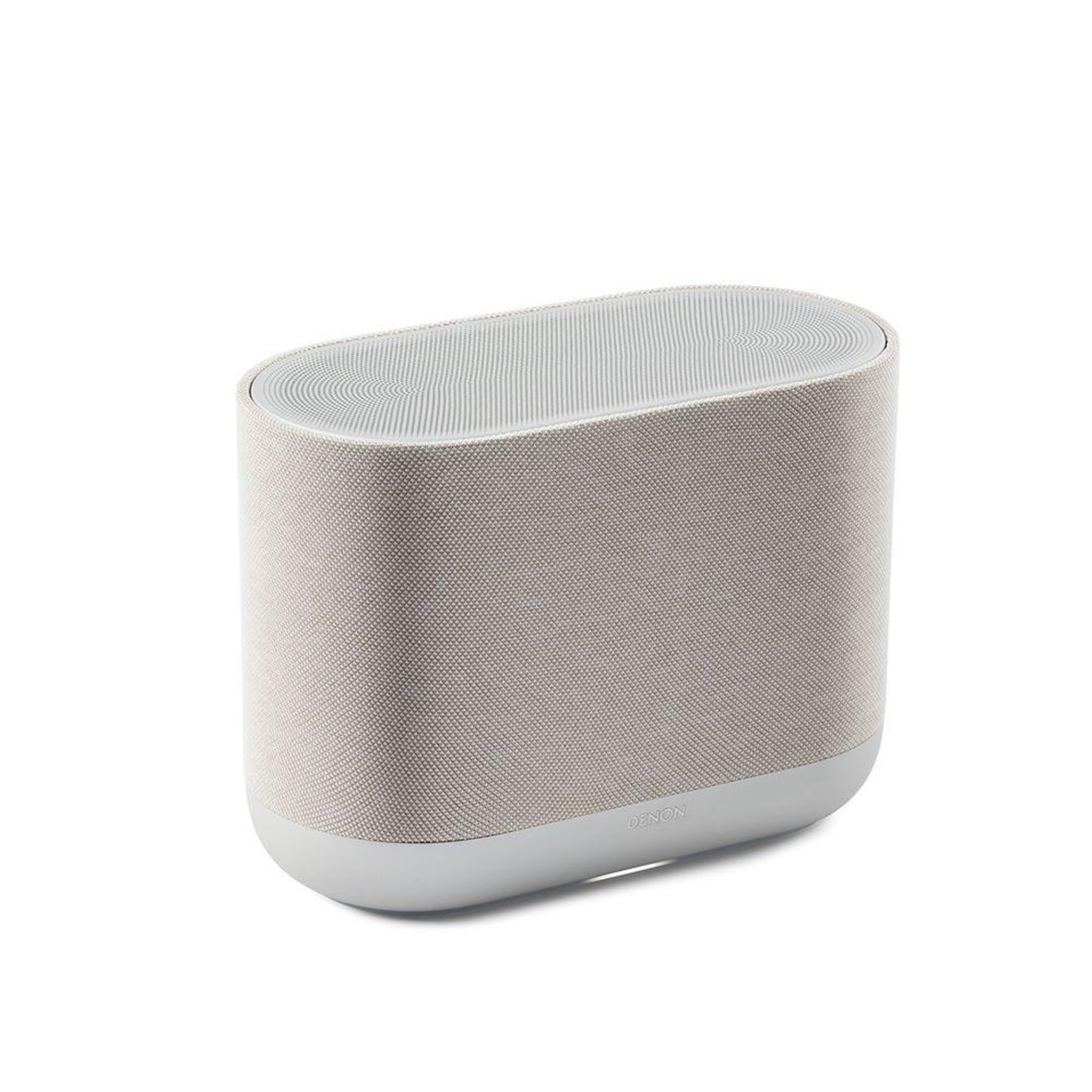 Denon Enceinte multiroom sans fil compacte bluetooth denon home 400 argent, dolby atmos music, heos, airplay 2, wi-fi 2,4/5/6 ghz
