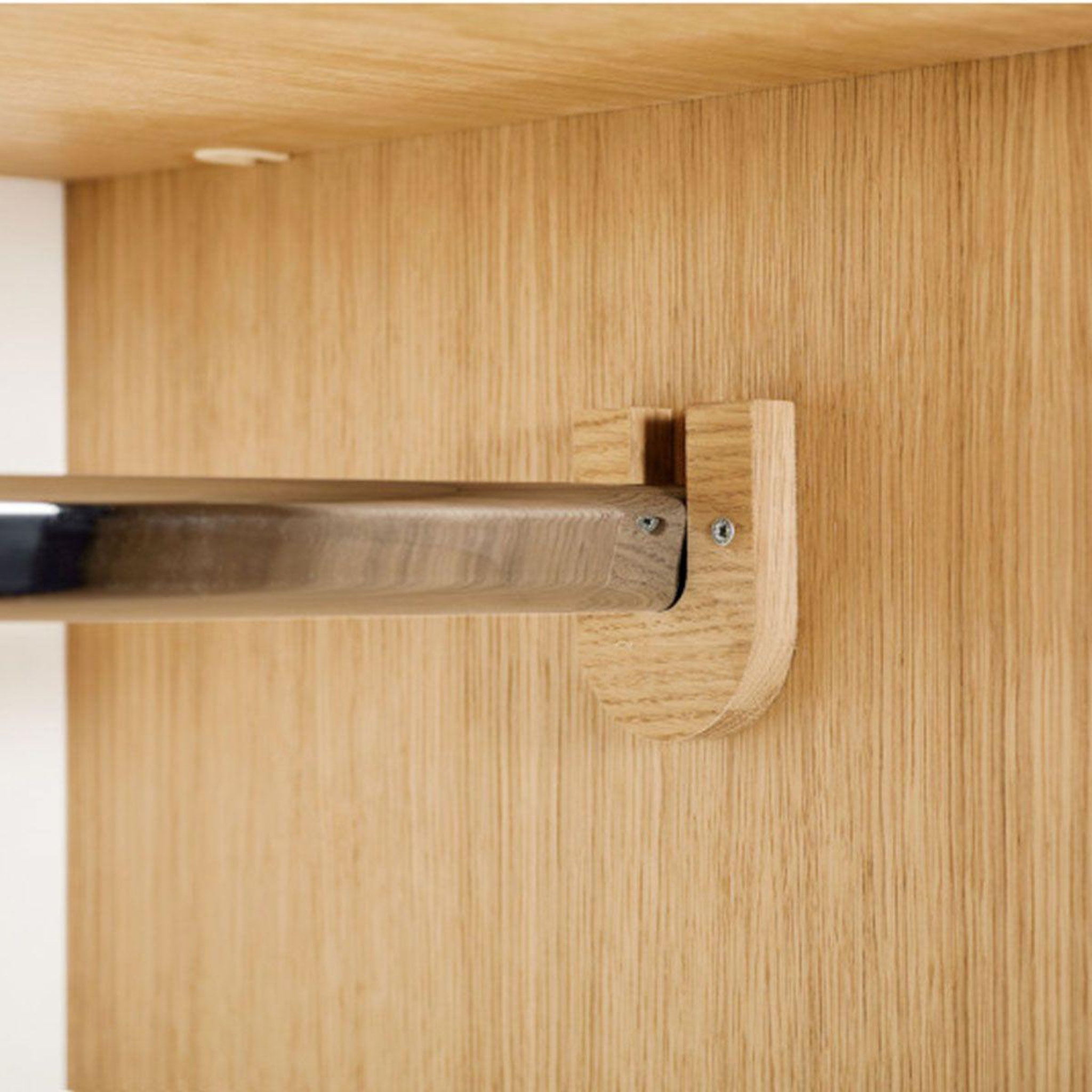 Voir la diapositive 6 : Paris Prix Armoire 2 portes & 1 tiroir  flo  190cm chêne & blanc