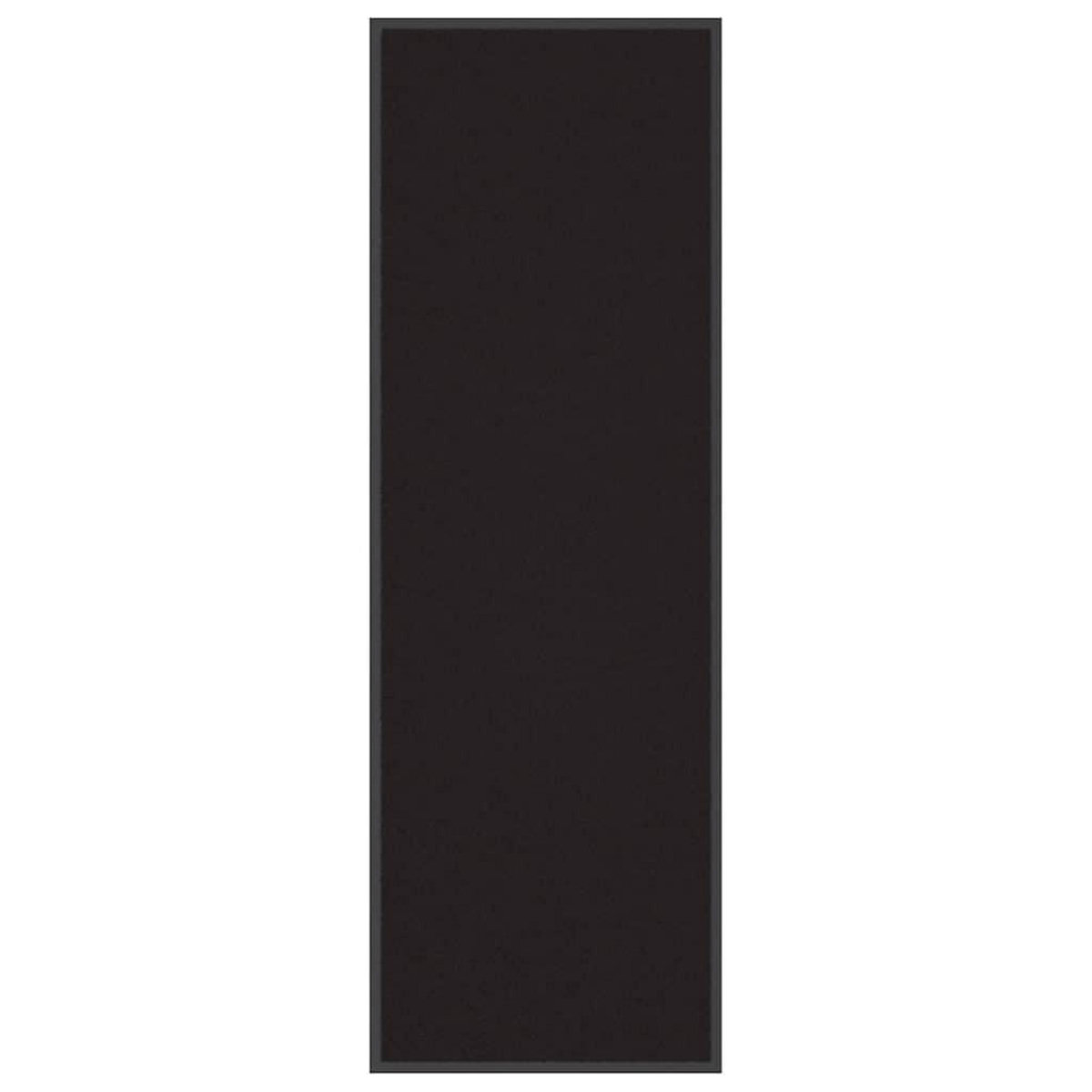 VIDAXL Paillasson noir 60x180 cm