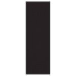 VIDAXL Paillasson noir 60x180 cm