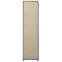 Voir la diapositive 5 : VIDAXL Garde-robe pliable Creme 110x45x175 cm Tissu