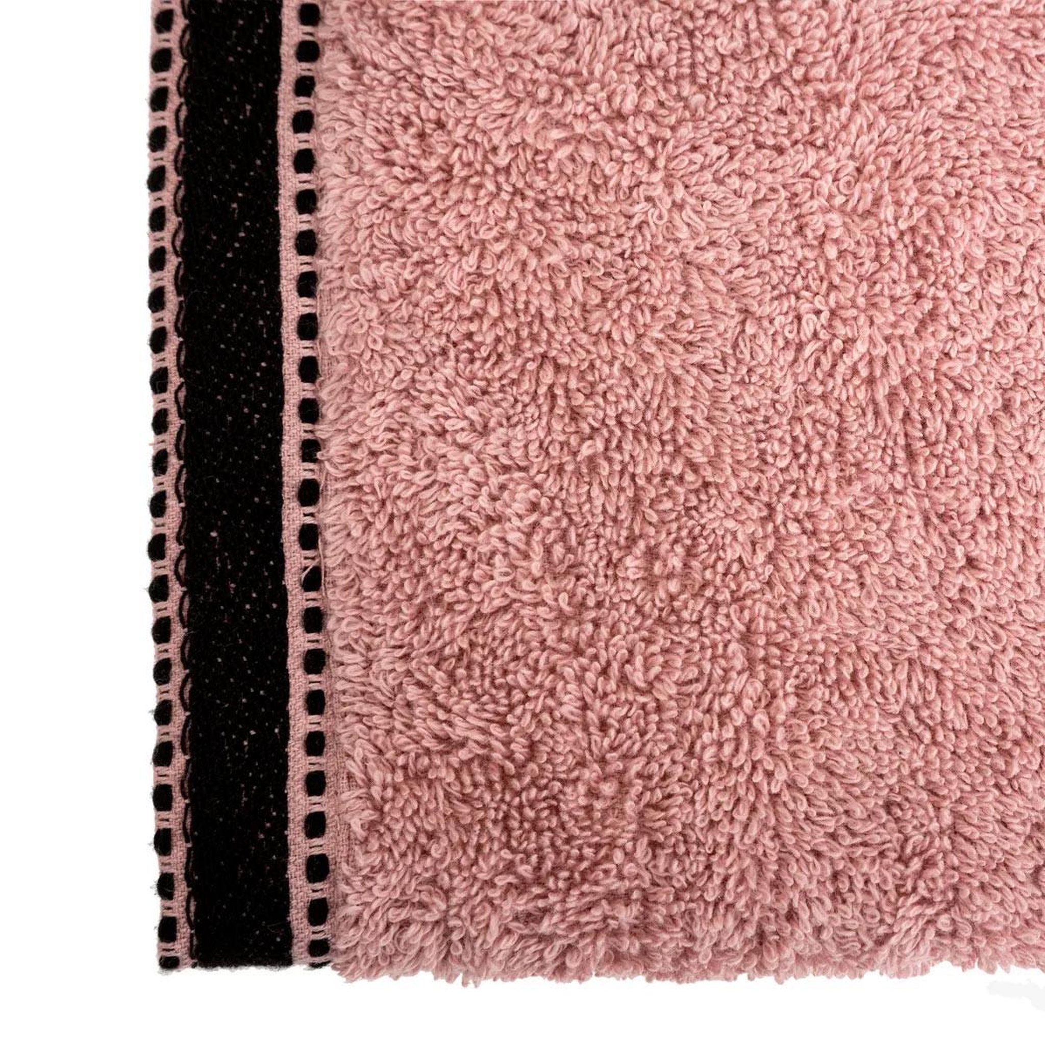 Voir la diapositive 2 : ATMOSPHERA Serviette d'invité  joia  30x50cm rose