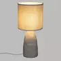  Lampe à Poser Design  Jim  36cm Beige Lin