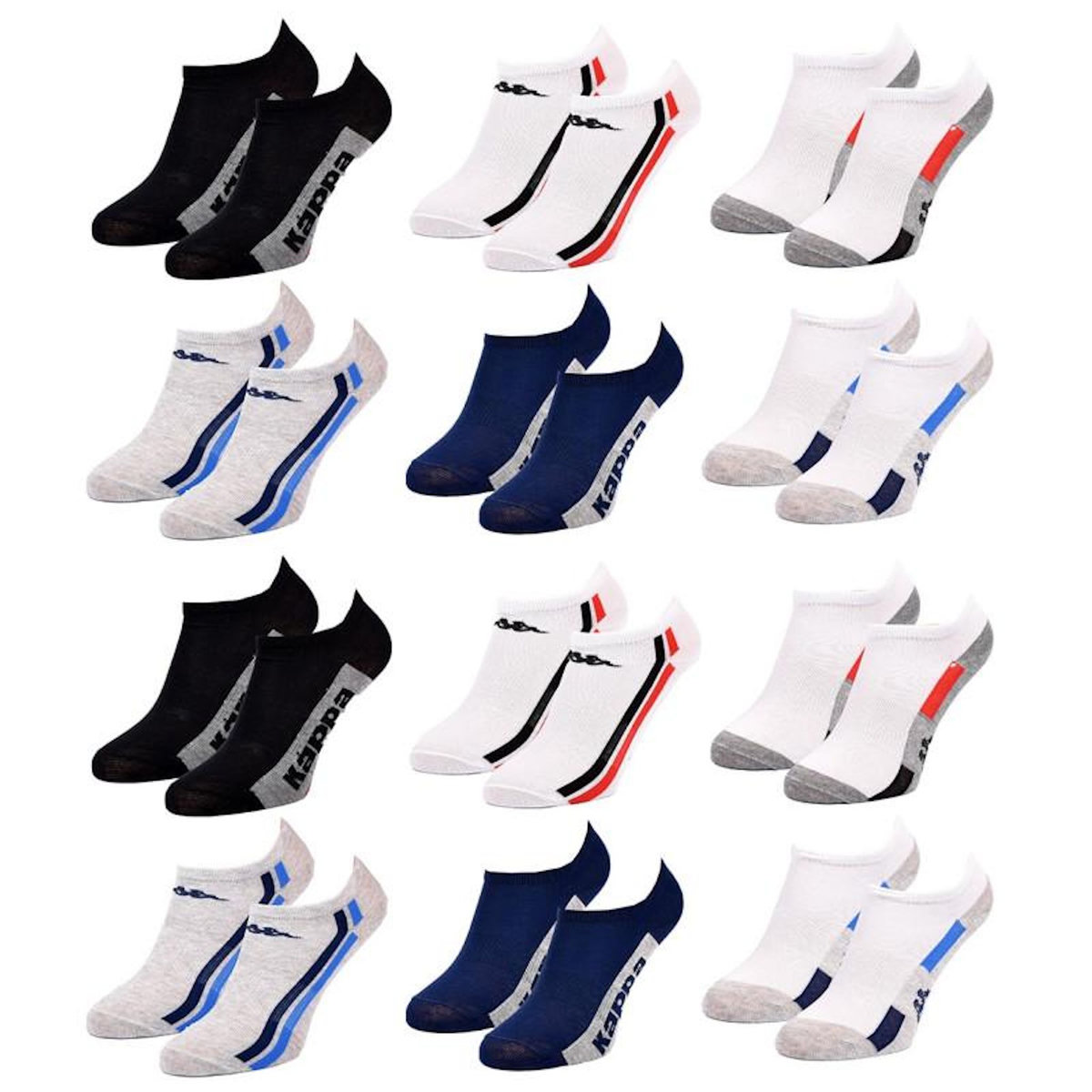 KAPPA Chaussettes KAPPA SNEAKER