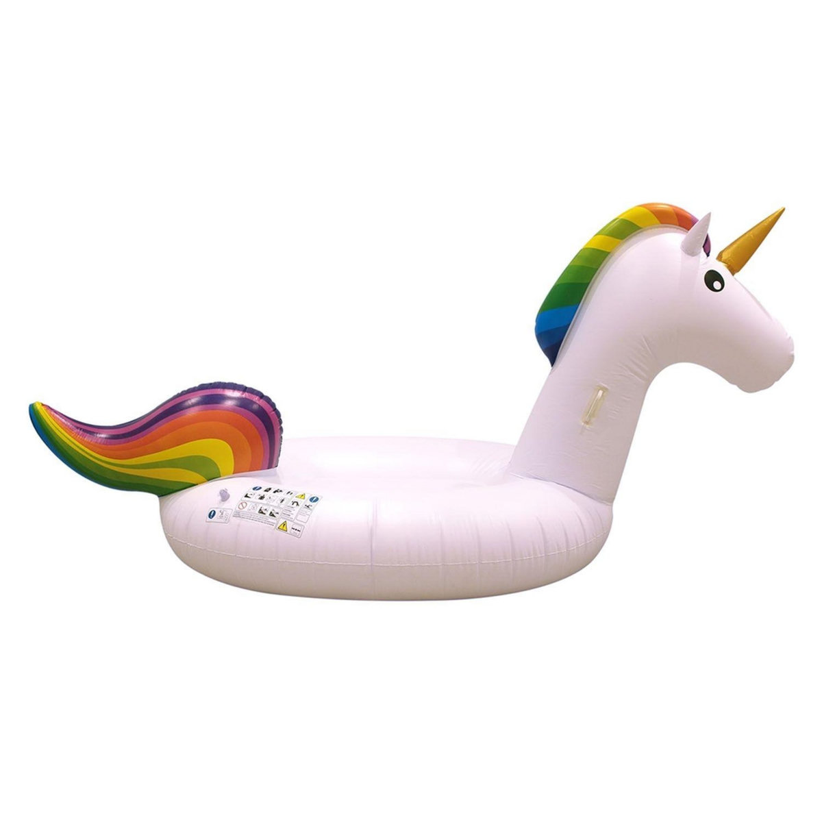 Jet lag Bouée gonflable Licorne XL - Diam. 275 cm