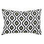 Voir la diapositive 1 : ATMOSPHERA Coussin Déco Jacquard  Twisted Lime  38x58cm Multicolore