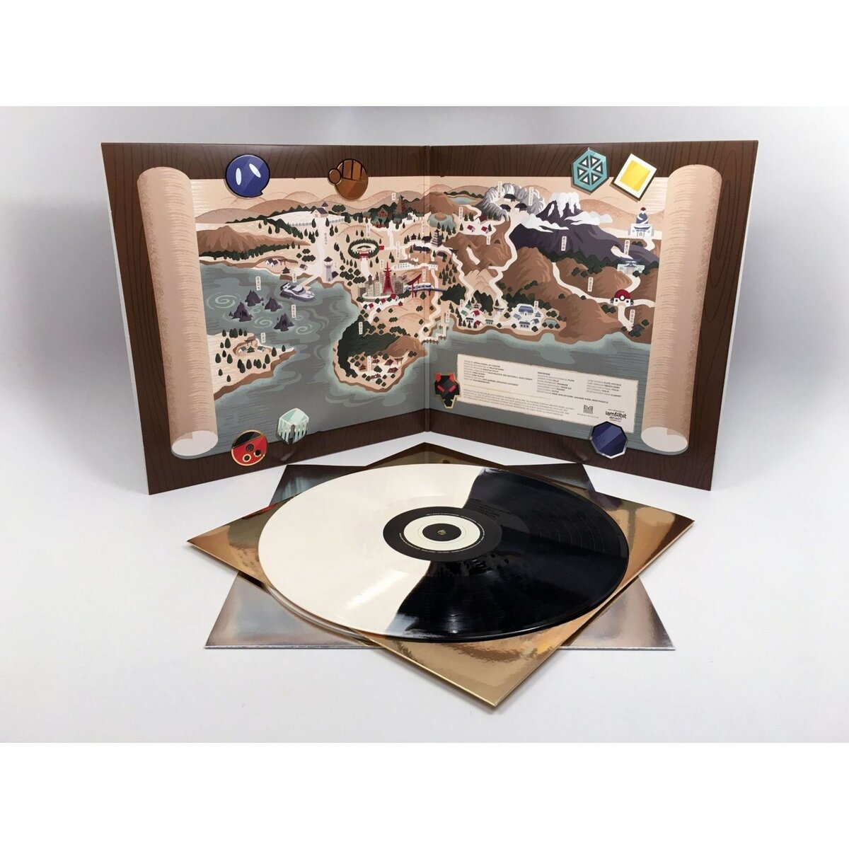 Pokémon Or & Argent Johto Legends - Album Vinyle