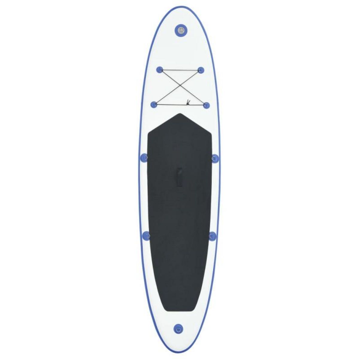 VIDAXL Ensemble de planches SUP gonflables Bleu et blanc