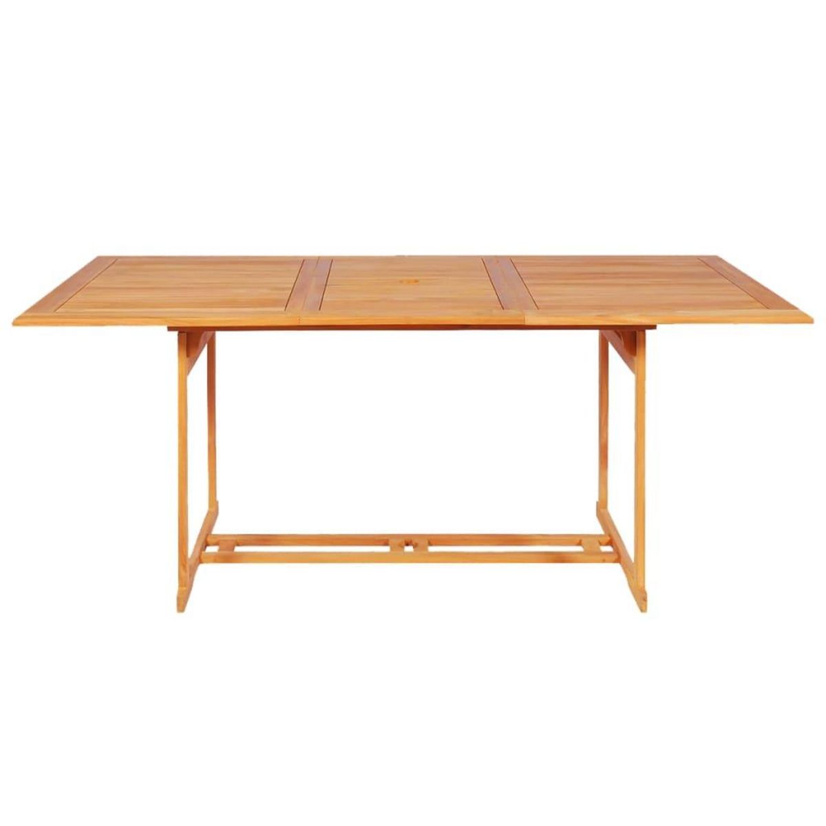 VIDAXL Ensemble a manger de jardin 9 pcs Bois de teck massif