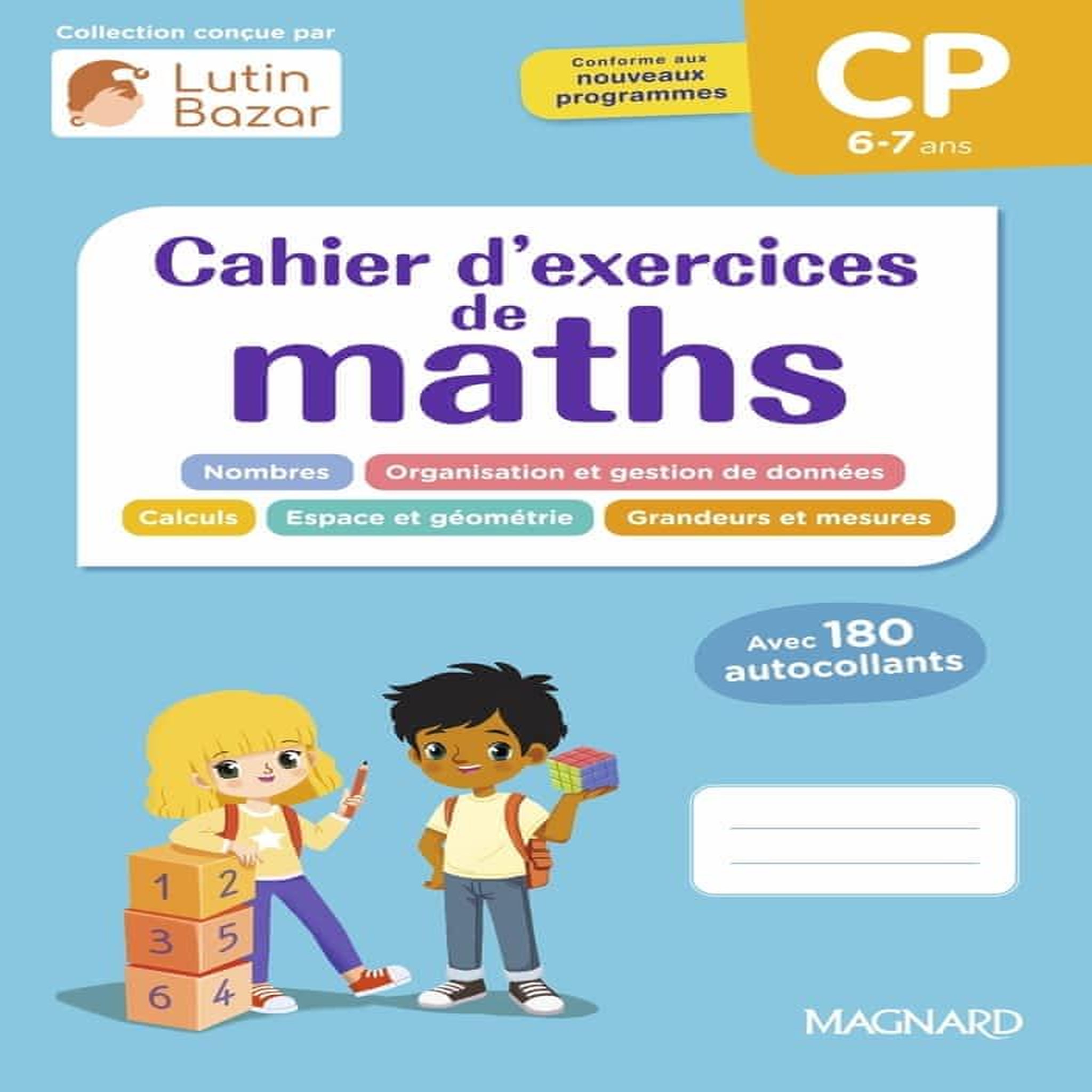 CAHIER D'EXERCICES MATHS CP, Gombert Caroline