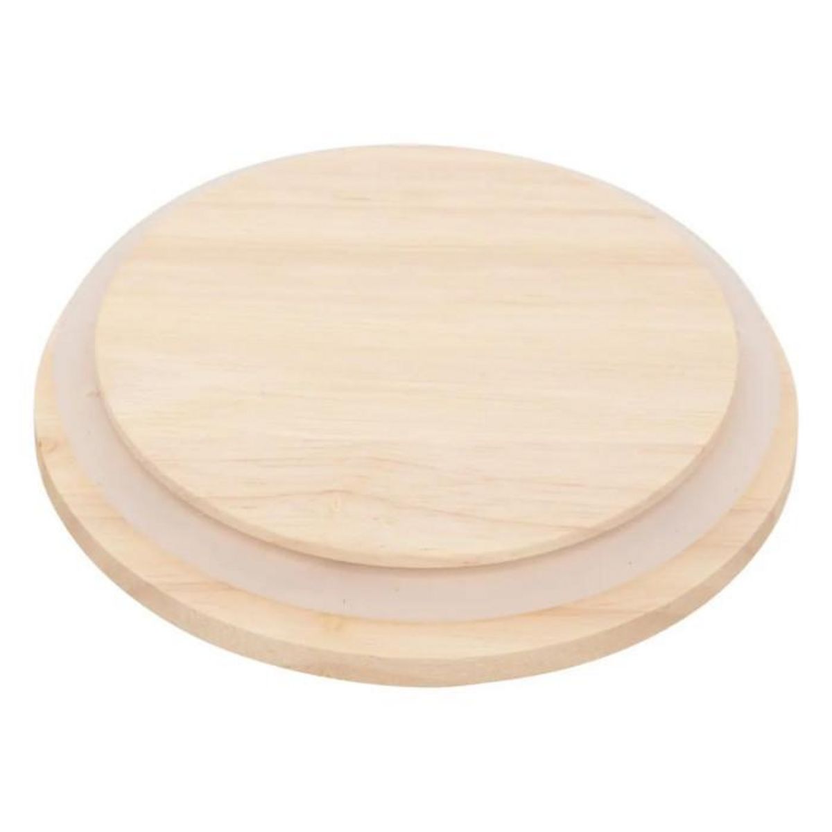 FIVE Lot de 3 Bocaux en Verre  Hermet  1L Transparent & Naturel