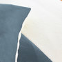 Voir la diapositive 3 : COTE DECO Housse de couette 240x220 + 2 taies Chaude et douillette bleu