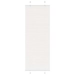 VIDAXL Store plisse blanc 70x200 cm largeur du tissu 69,4 cm polyester
