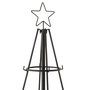 Voir la diapositive 4 : Paris Prix Statue Déco  Arbre de Noël 8 Niveaux  188cm Noir