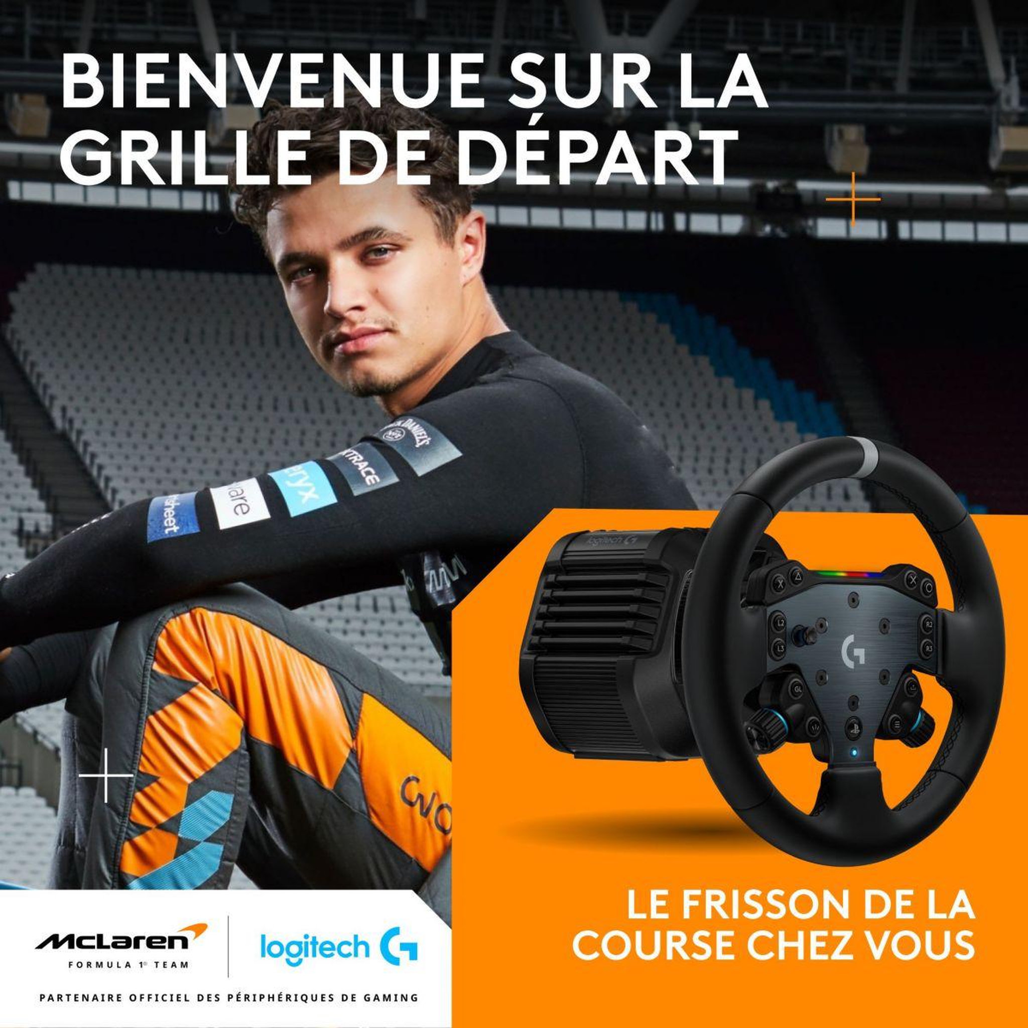 Voir la diapositive 2 : Logitech Volant G RS50 System Direct Drive pour PS/PC