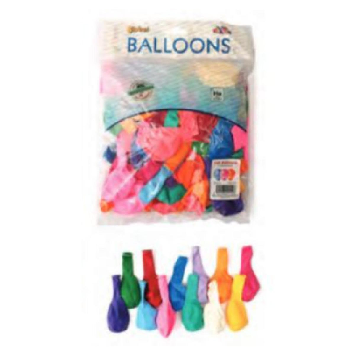 Graine créative Sachet de 100 ballons de baudruche couleurs classiques