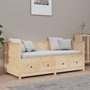 Voir la diapositive 4 : VIDAXL Lit de jour sans matelas 90x190 cm bois de pin massif