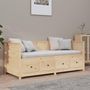 Voir la diapositive 4 : VIDAXL Lit de jour sans matelas 90x190 cm bois de pin massif
