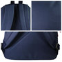 Voir la diapositive 5 : Bagtrotter Sac à dos scolaire Offshore   1 compartiment bleu marine rose - Bagtrotter