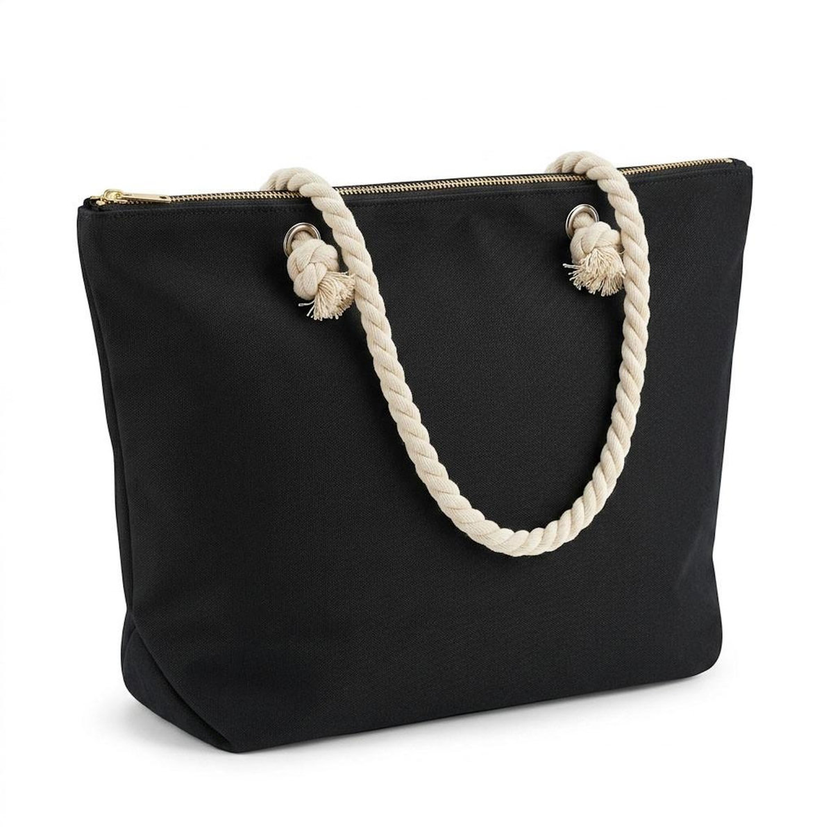 OZABI OZABI Sac de Plage Femme Jute Synthétique – Message Pailleté – Cordage