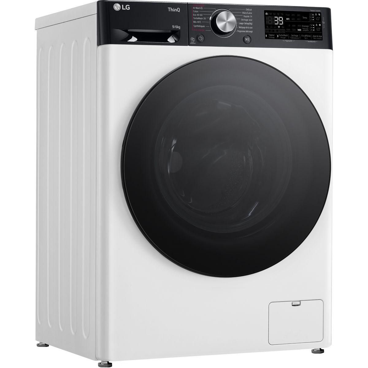 LG Lave linge séchant hublot F964R76WSTA